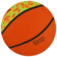 Баскетбольный мяч ONLYTOP &laquo;Лис&raquo;, клееный, 8 панелей, р. 3, резина, резиновая камера