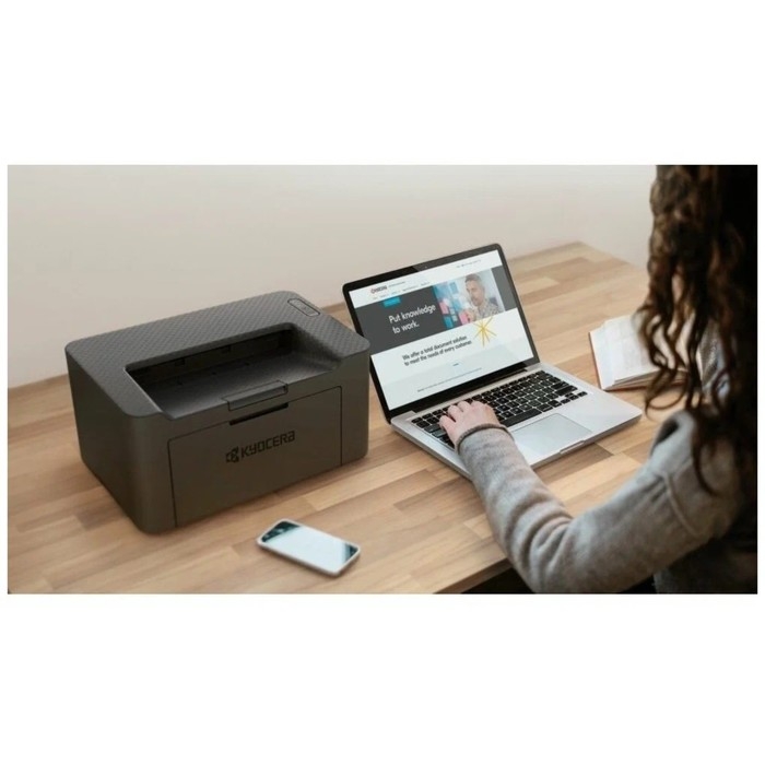 Принтер лазерный ч/б Kyocera PA2001, 600x600 dpi, 20 стр/мин, А4, чёрный Принтер лазерный ч/б Kyocera PA2001, 600x600 dpi, 20 стр/мин, А4, чёрный