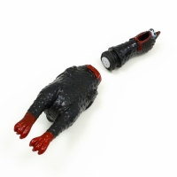 Игрушка пищащая "Задумчивая курица" малая для собак, 16,5 см, чёрная Игрушка пищащая "Задумчивая курица" малая для собак, 16,5 см, чёрная