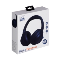 Наушники MZ300, беспроводные, полноразмерные, микрофон, BT 5.3, 400 мАч, синие Наушники MZ300, беспроводные, полноразмерные, микрофон, BT 5.3, 400 мАч, синие