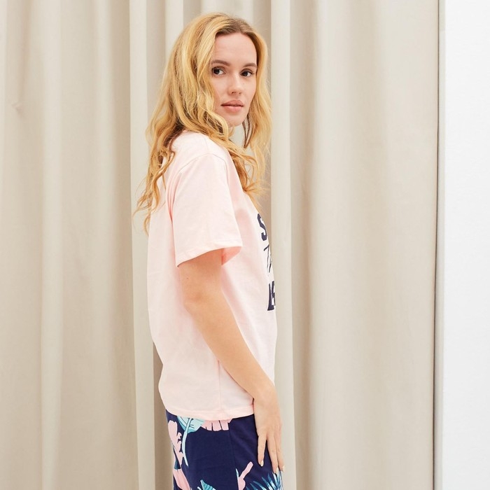 Футболка женская KAFTAN Футболка женская KAFTAN "Tropical dream" р. 40-42