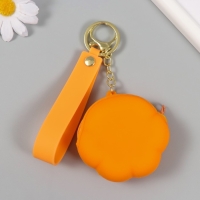 Брелок кошелёк с карабином, ремешком силикон "Лапка" 3х7х7,5 см