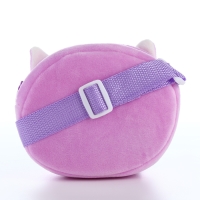 Сумка детская на молнии &laquo;Выбражулька&raquo;, цвет сиреневый