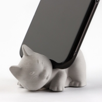 Подставка для телефона «Корги», серая, 6,5 х 5 см Подставка для телефона «Корги», серая, 6,5 х 5 см