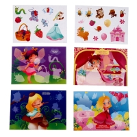 Набор для творчества: изготовление топперов, раскраска-наклейки и аппликация &laquo;Принцесса&raquo;