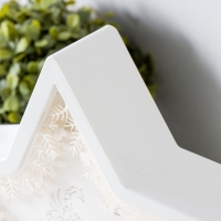 Ночник "Дед мороз" LED USB от батареек 3хАА белый 22,5х22,5х5 см RISALUX Ночник "Дед мороз" LED USB от батареек 3хАА белый 22,5х22,5х5 см RISALUX