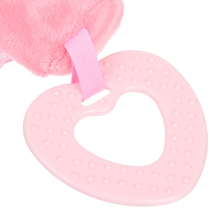 Пищалка - погремушка &laquo;Зайка&raquo;, с прорезывателем, Mum&Baby