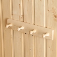 Вешалка "Классика" 4 крючка, липа, 35х6,5х7см Вешалка "Классика" 4 крючка, липа, 35х6,5х7см