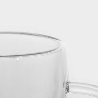 Кружка стеклянная с двойными стенками Magistro &laquo;Дуо&raquo;, 280 мл