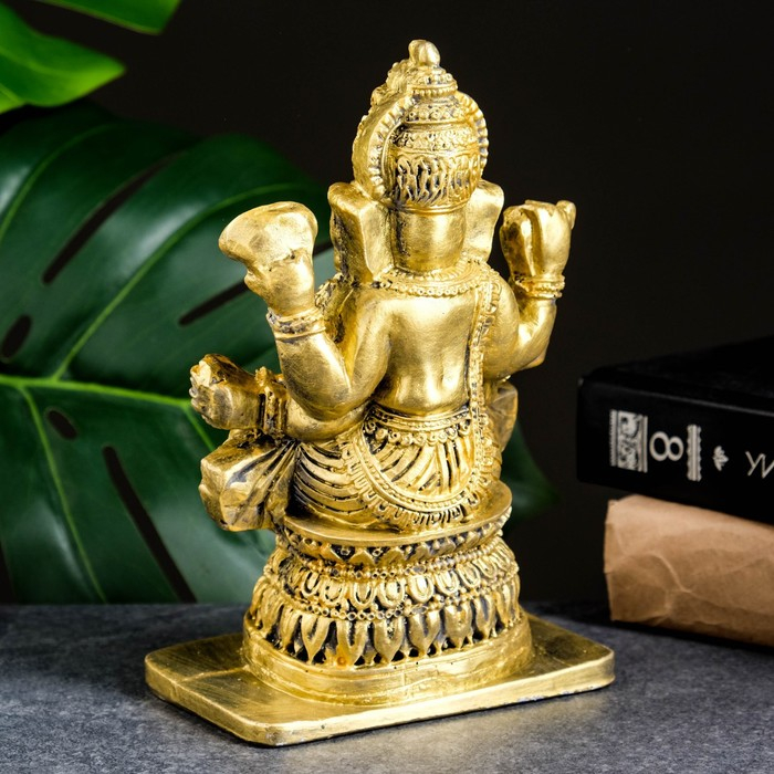 Фигура Фигура "Ганеша" золото, 20х12х8см
