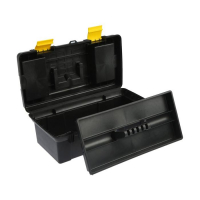 Ящик для инструмента ТУНДРА, 16", 410 х 210 х 185 мм, пластиковый, лоток, два органайзера Ящик для инструмента ТУНДРА, 16", 410 х 210 х 185 мм, пластиковый, лоток, два органайзера