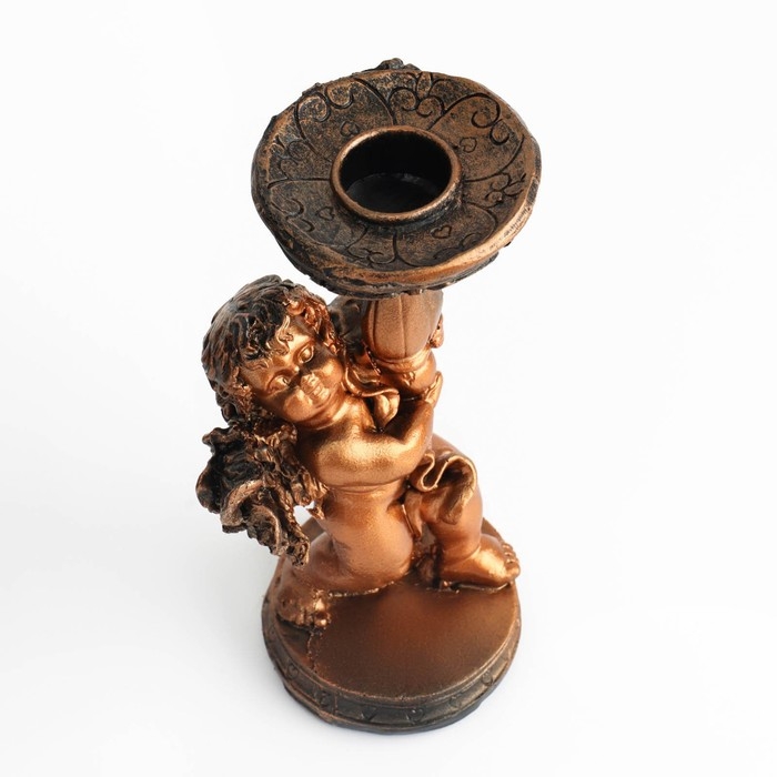 Подсвечник Подсвечник "Ангелочек", на одну свечу, 12.5 х 6 см