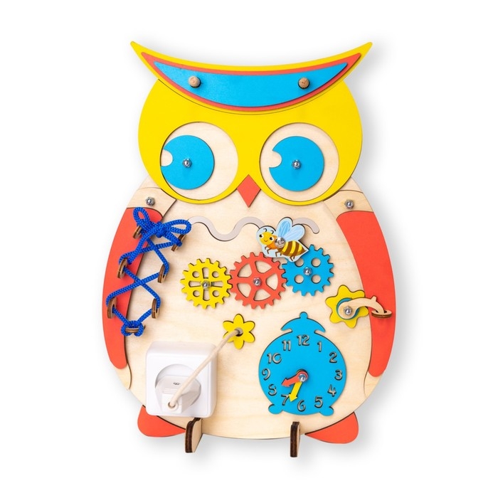 Развивающая доска &laquo;Бизи-Сова&raquo;