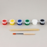 Фигурка гипсовая под раскраску своими руками &laquo;Гипсовый бульдог&raquo;, 9 х 6 см, набор для создания