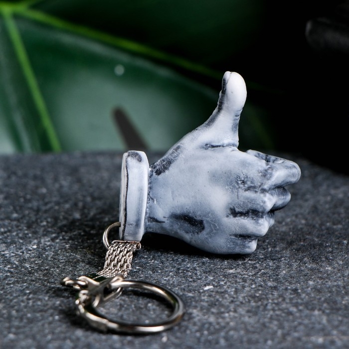 Брелок "Жест руки" 5см, МИКС