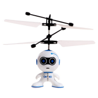 Летающая игрушка &laquo;Космобот с бластером&raquo;, работает от аккумулятора, цвет МИКС