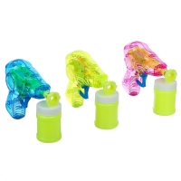 Генератор-пистолет мыльных пузырей «Пистолет световой» с насадкой и флаконом, 50 мл, цвета МИКС Генератор-пистолет мыльных пузырей «Пистолет световой» с насадкой и флаконом, 50 мл, цвета МИКС