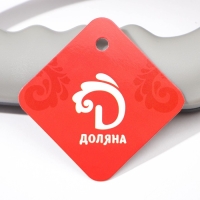 Точилка для ножей Доляна &laquo;Блеки&raquo;, 14 см, цвет чёрно-серый