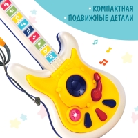 Музыкальная гитара, звук, свет Музыкальная гитара, звук, свет