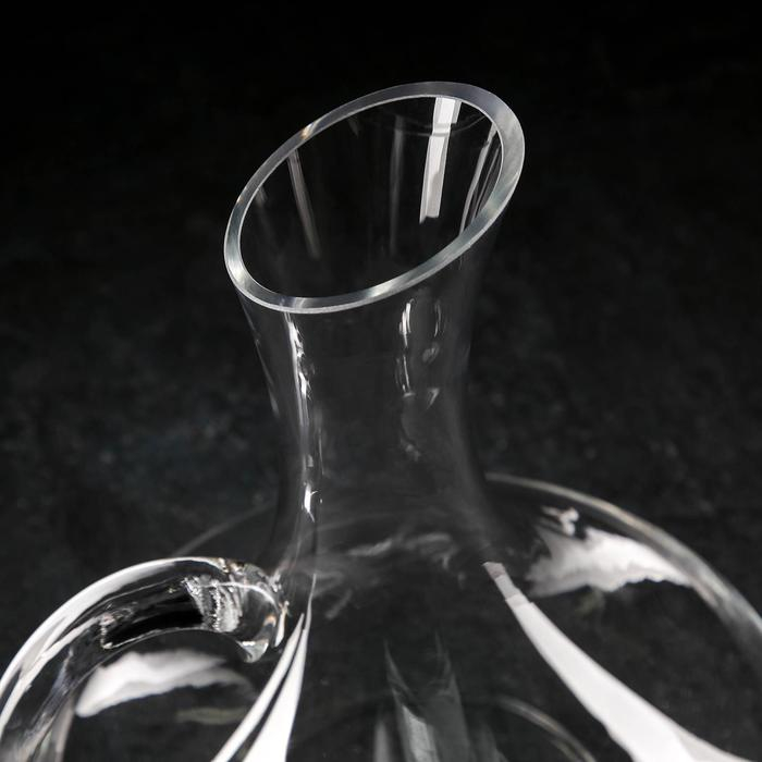 Декантер стеклянный с ручкой &laquo;Мэрло&raquo;, 1,9 л