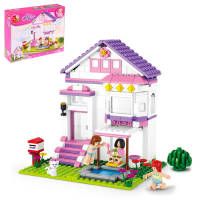 Конструктор &laquo;Розовая мечта: вилла с бассейном&raquo;, 291 деталь