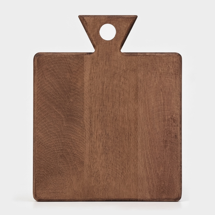 Доска разделочная для подачи Wild Kitchen, 27×22×2.5 см, граб темный Доска разделочная для подачи Wild Kitchen, 27×22×2.5 см, граб темный