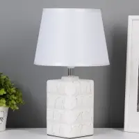 Лампа настольная &laquo;Луминель&raquo; E14, 1х40Вт, белый, RISALUX