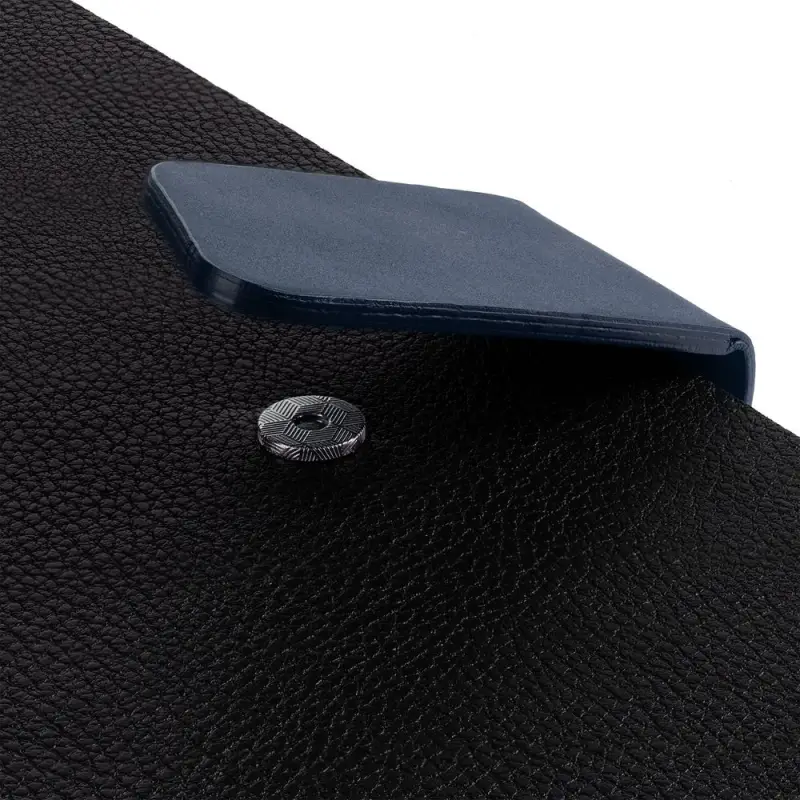 Ежедневник Boom, недатированный, черный с синим