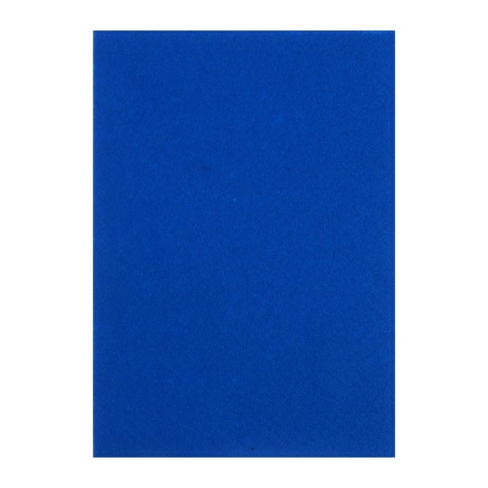 Фетр цветной набор, толщина-2 мм, формат А4, мягкий, 10 листов, 10 цветов, самоклеящийся