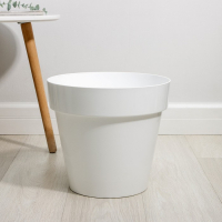 Кашпо для цветов со вставкой &laquo;Порто&raquo;, 15 л, цвет белый