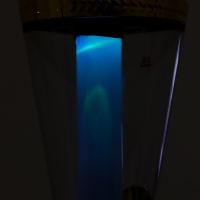 Башня пивная Empire, 3 л, ёмкость для льда, подсветка, пластик, золотистая