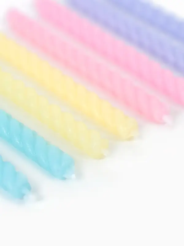 Свечи для торта &laquo;Цветная палитра&raquo;, 8 шт.