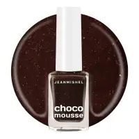 Лак для ногтей шоколадный Jeanmishel шиммер тон 468, 6 мл