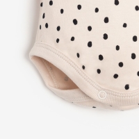 Боди детское с длинным рукавом Крошка Я &laquo;Киса&raquo;, рост 68-74 см, цвет бежевый