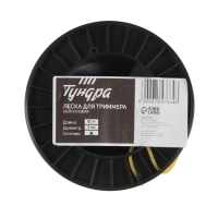 Леска для триммера ТУНДРА, сечение треугольник, d=3 мм, 80 м, нейлон Леска для триммера ТУНДРА, сечение треугольник, d=3 мм, 80 м, нейлон