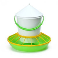 Кормушка бункерная для домашней птицы на 12 кг, пластик Кормушка бункерная для домашней птицы на 12 кг, пластик