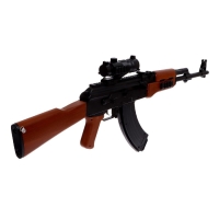 Автомат АК-47, стреляет орбизами, работает от аккумулятора Автомат АК-47, стреляет орбизами, работает от аккумулятора