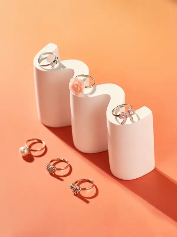 Кольцо детское Выбражулька &laquo;Любовь&raquo;, форма МИКС, МИКС, безразмерное