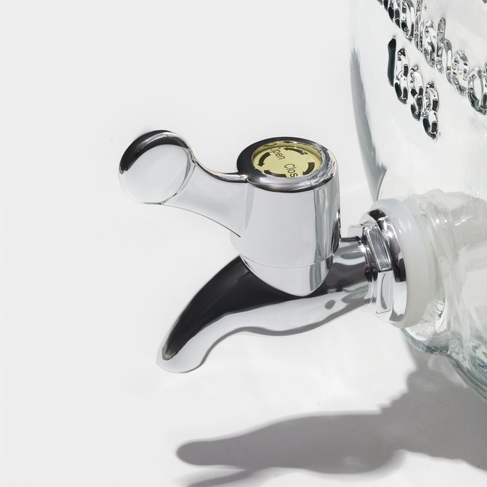 Диспенсер для напитков на подставке &laquo;Йоркшир&raquo;, 5 л, 19&times;36 см