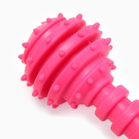 Игрушка жевательная "Чемпион", TPR, 12,5 см, розовая Игрушка жевательная "Чемпион", TPR, 12,5 см, розовая