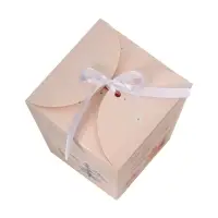 Бонбоньерка, новогодняя подарочная упаковка &laquo;Удачи и счастье в Новом Году&raquo;, 7.5&times;8&times;7.5 см