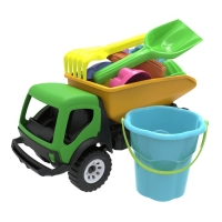Песочный набор с самосвалом «Дюна», 12 предметов Песочный набор с самосвалом «Дюна», 12 предметов
