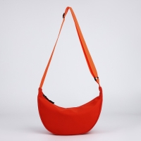 Сумка женская из текстиля, 30&times;17&times;6 см, оранжевая