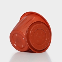 Горшок с поддоном &laquo;Фелиция&raquo;, 3,6 л, цвет терракотовый