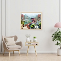 Картина по номерам &laquo;Японский пейзаж&raquo;, 40 &times; 50 см, 28 цветов