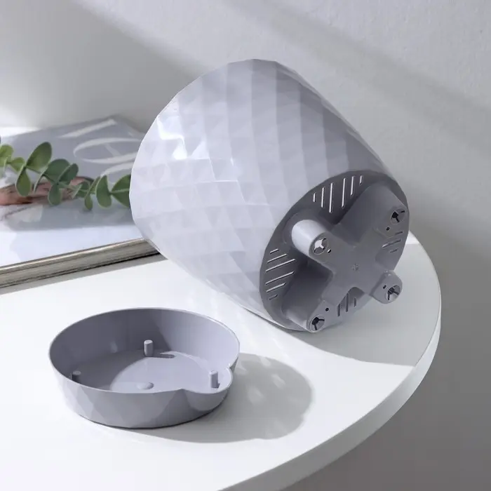 Кашпо с прикорневым поливом &laquo;Румба&raquo;, 1,5 л, цвет серый шелк