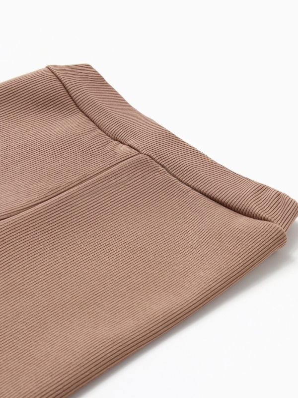 Леггинсы для девочки на флисе Collorista, цвет коричневый, рост 152 см