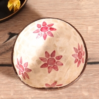 Чаша "Солнышко" 14х14х6 см, кокос