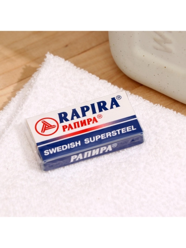 Сменные лезвия классические  Rapira "Суперсталь", 5 шт