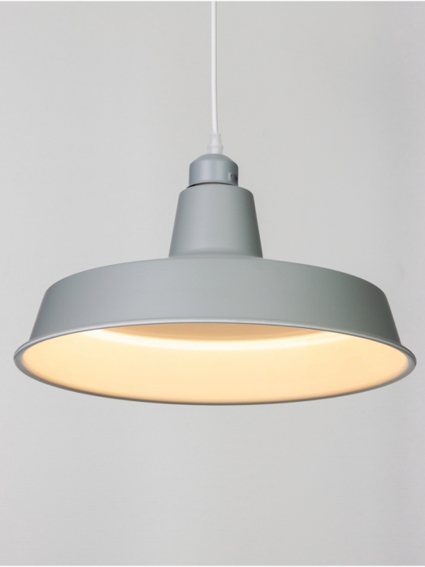 Светильник Ronald 1х40Вт Е27 пр-1м пыльно-серый 36х36х15см